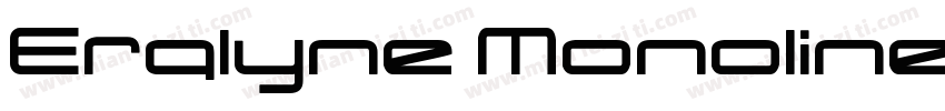 Eralyne Monoline字体转换